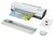 Lamináló készlet, A4, 80-125 mikron, LEITZ "iLam Home 4-in-1", fehér, (4 db)