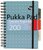 Spirálfüzet, A5, vonalas, 100 lap, PUKKA PAD "Metallic Project Book", vegyes szín