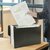 Harmonikamappa, A4, PP, 13 rekeszes, RAPESCO "Eco GRS Recycled", matt fekete