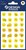 Matrica, papír, 3 ív, 76x120 mm, AVERY ZWECKFORM, "Z-Design No.53133", napocska, (3 ív)