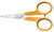 Varróolló, 10 cm, hajlított, FISKARS "Classic", narancssárga
