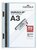 Gyorsfűző, klipes, A3, DURABLE "DURACLIP® 60", kék, (10 db)