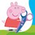 Olló, óvodai, 10 cm, STAEDTLER "Noris® Junior 965", Peppa malac