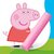 Aszfaltkréta, jumbo, STAEDTLER "Noris® Junior 2365", Peppa malac, 6 szín, (6 db)