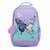 Iskolatáska, cipzáras, laptoptartóval, BELMIL "Companion Serenity", lila, pillangó