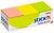 Öntapadó jegyzettömb, 38x51 mm, 12x100 lap, STICK N, neon színek, (1200 lap)