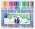 Filctoll készlet, 1 mm, STAEDTLER "Triplus 323", 20 különböző szín, (20 db)