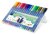 Filctoll készlet, 1 mm, STAEDTLER "Triplus 323", 20 különböző szín, (20 db)