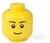 Tárolódoboz, fej, kicsi, LEGO, Boy
