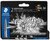 Filctoll, 1 mm, kúpos, 2 db, STAEDTLER® "Pigment pen 376", intenzív fekete, (2 db)