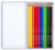 Színes ceruza készlet, hatszögletű, STAEDTLER® "metallic 146M", 12 különböző metál szín, (12 db)