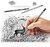 Grafit- és szénceruza készlet, kiegészítőkkel, 12 darabos, STAEDTLER "Mars® Lumograph® 100C", (12 db)