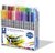 Filctoll készlet, 0,8/3,0 mm, kétvégű, STAEDTLER® "3200", 72 különböző szín, (72 db)