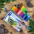 Filctoll készlet, 0,8/3,0 mm, kétvégű, STAEDTLER® "3200", 72 különböző szín, (72 db)
