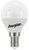 LED izzó, E14, golf gömb, 4,9W (40W), 470lm, 3000K, ENERGIZER