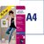 Fólia, vasalható, A4, tintasugaras nyomtatóba, sötét és színes textilhez, AVERY ZWECKFORM, (4 lap)