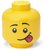 Tárolódoboz, fej, kicsi, LEGO, Silly