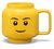 Bögre, kerámia, 530 ml, LEGO, Boy