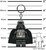 Kulcstartó, LED világítással, LEGO "Star Wars Darth Vader"