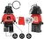 Kulcstartó, LED világítással, LEGO "Star Wars Darth Vader Sweater"