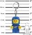 Kulcstartó, LED világítással, LEGO "Space Baby"
