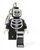 Kulcstartó, LED világítással, LEGO "Skeleton Guy"