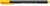 Tűfilc, 0,3 mm, STAEDTLER "Triplus 334", napsárga