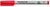 Alkoholmentes marker, OHP, 0,6 mm, STAEDTLER "Lumocolor® 316 F", piros