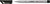 Alkoholmentes marker, OHP, 0,7 mm, STABILO "OHPen F", fekete