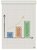 Flipchart papír, kétoldalas, sima/kockás, 580X810mm, 50 lap, NOBO, (50 lap)