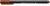 Tűfilc, 0,3 mm, STAEDTLER "Triplus 334", középbarna