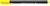 Tűfilc, 0,3 mm, STAEDTLER "Triplus 334", sárga