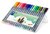 Tűfilc készlet, 0,3 mm, STAEDTLER "Triplus 334", 20 különböző szín, (20 db)