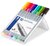 Tűfilc készlet, 0,3 mm, STAEDTLER "Triplus 334", 10 különböző szín, (10 db)