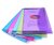 Irattartó tasak, A4+, PP, patentos, RAPESCO "Eco", vegyes csillogó színek