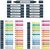 Kétvégű marker készlet, 72 darabos, SCHNEIDER "Paint-It 040 Twin marker Set complete", 30 különböző szín, (72 db)