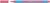 Golyóstoll, 0,7 mm, kupakos, SCHNEIDER "Slider Edge XB Pastel", flamingó