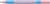 Golyóstoll, 0,7 mm, kupakos, SCHNEIDER "Slider Edge XB Pastel", rózsa