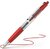 Zseléstoll, 0,4 mm, nyomógombos, SCHNEIDER "Gelion +", piros