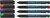Alkoholos marker készlet, OHP, 0,4 mm, SCHNEIDER "Maxx 220 S", 4 különböző szín, (4 db)
