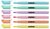 Ecsetirón készlet, KORES "Pastel Style", 6 pasztell szín, (6 db)