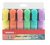 Szövegkiemelő készlet, 0,5-5 mm, KORES "Bright Liner Plus Pastel", 6 különböző szín, (6 db)
