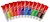 Tempera készlet, 12 ml, KORES, 12 különböző szín, (12 db)