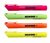 Szövegkiemelő készlet, 0,5-5 mm, KORES "High Liner Plus", 4 különböző szín, (4 db)