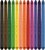 Színes ceruza készlet, háromszögletű, MAPED "Color'Peps INFINITY", 12 különböző szín, (12 db)