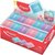 Radír display, MAPED "Essentials Soft Pastel", vegyes színek, (40 db)