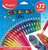 Színes ceruza készlet, háromszögletű, MAPED "Color'Peps Star", 72 különböző szín, (72 db)