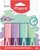 Szövegkiemelő készlet, 1-5 mm, MAPED "Glitter Fluo Peps", vegyes pasztell színek, (4 db)