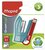 Tűzőgép, 24/6, 26/6, 12 lap, MAPED "Greenlogic Mini", vegyes színek