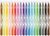 Filctoll készlet, 2,8 mm, kimosható, MAPED "Color'Peps Jungle", 18 különböző szín, (18 db)